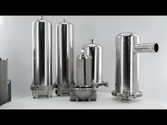 Filtre d'acier inoxydable avec de doubles sacs