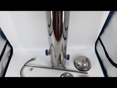Meilleur vendeur Couvercle de type bride pour le boîtier de filtre de sac en acier inoxydable unique pour le traitement de l'eau