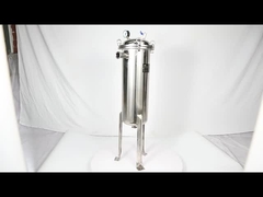 Traitement de l'eau 12 Filtre à plusieurs sacs en acier inoxydable Filtre à plusieurs sacs pour peintures/liquides