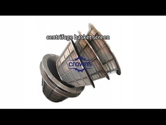 Corbeille de centrifugeuse en acier inoxydable personnalisé largeur 150 mm pour personnalisé